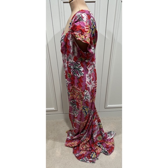 Zac Posen x Target Safety Pin Maxi Gown Dress Open Back Fishtail - Picture 7 of 10